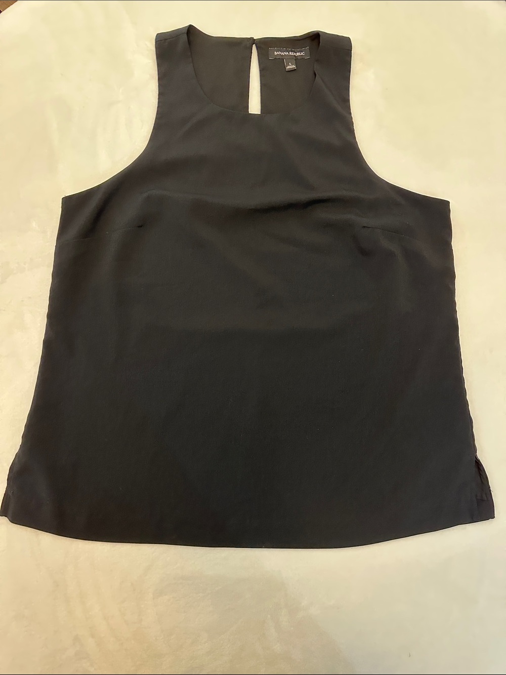 Banana Republic Black Racerback Tank Top